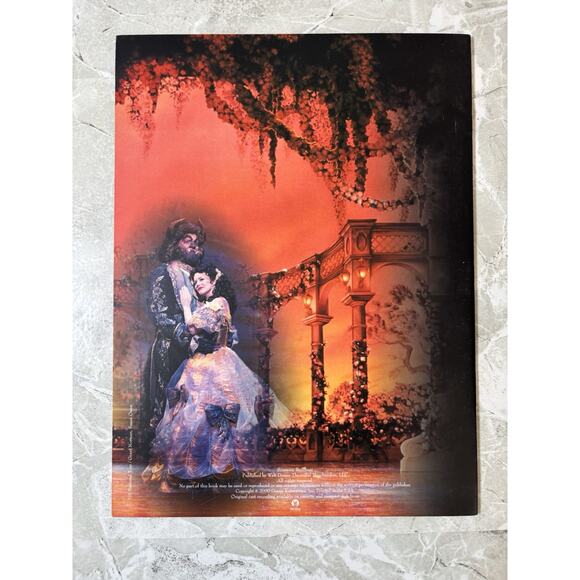 Beauty And The Beast Souvenir Program Disney Broadway Musical Play - Picture 2 of 5